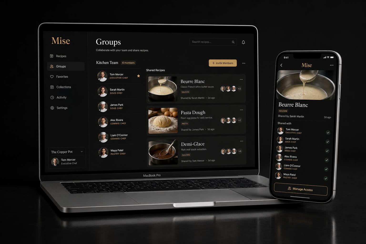 All your kitchen's recipes in one place